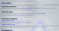 Desktop Screenshot of heavenword.com